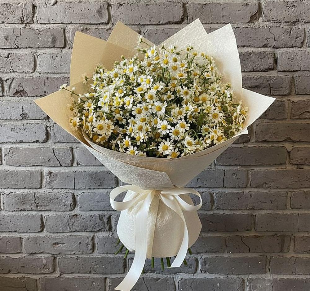 Букет цветов из: Ромашки в Гаджиево