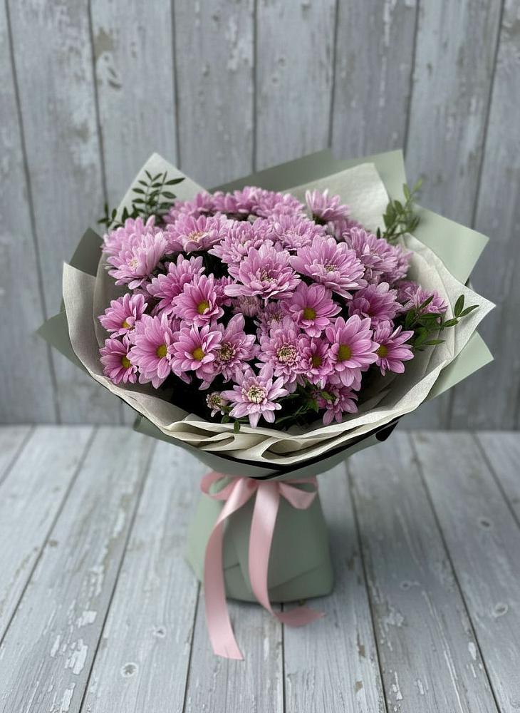 Букет цветов из: Хризантемы в Гаджиево