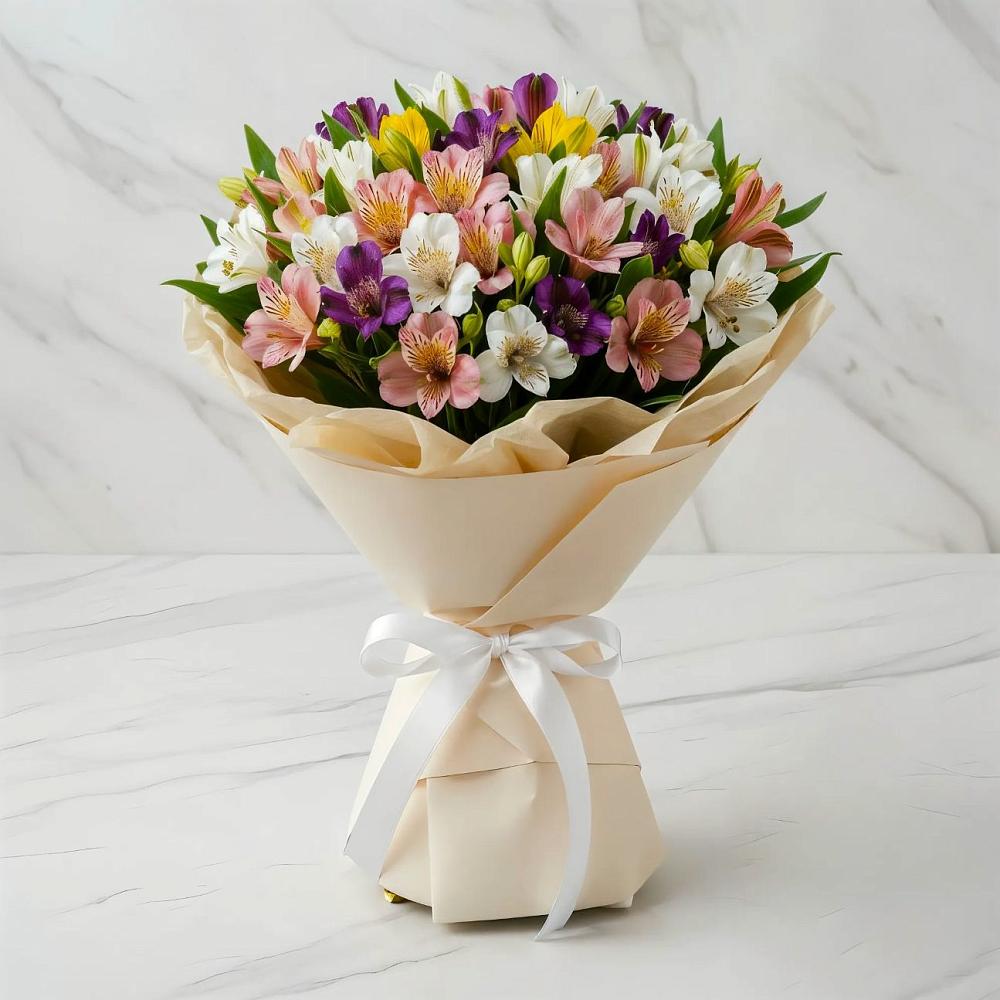 Букет цветов из: Альстромерии в Гаджиево