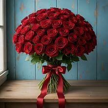 Букет Красные розы Блэк Меджик в Гаджиево