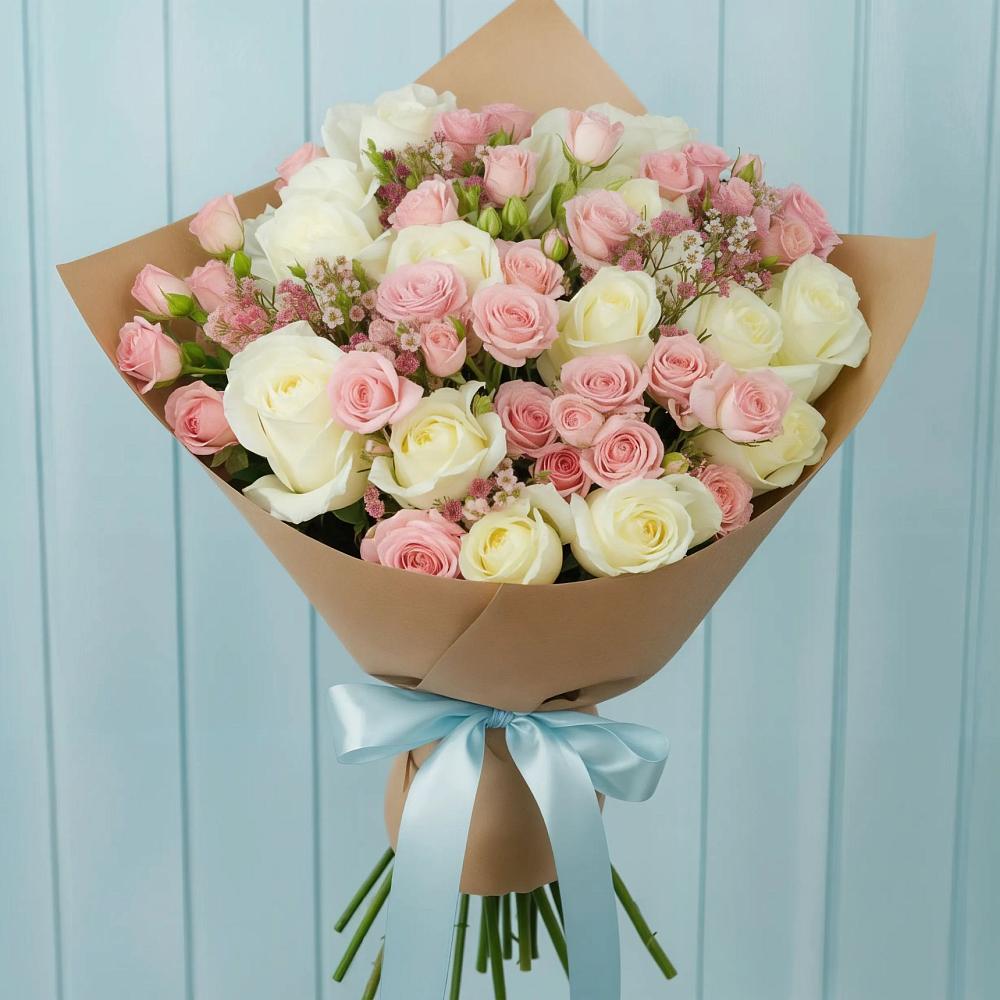 Букет цветов из: Розы в Гаджиево