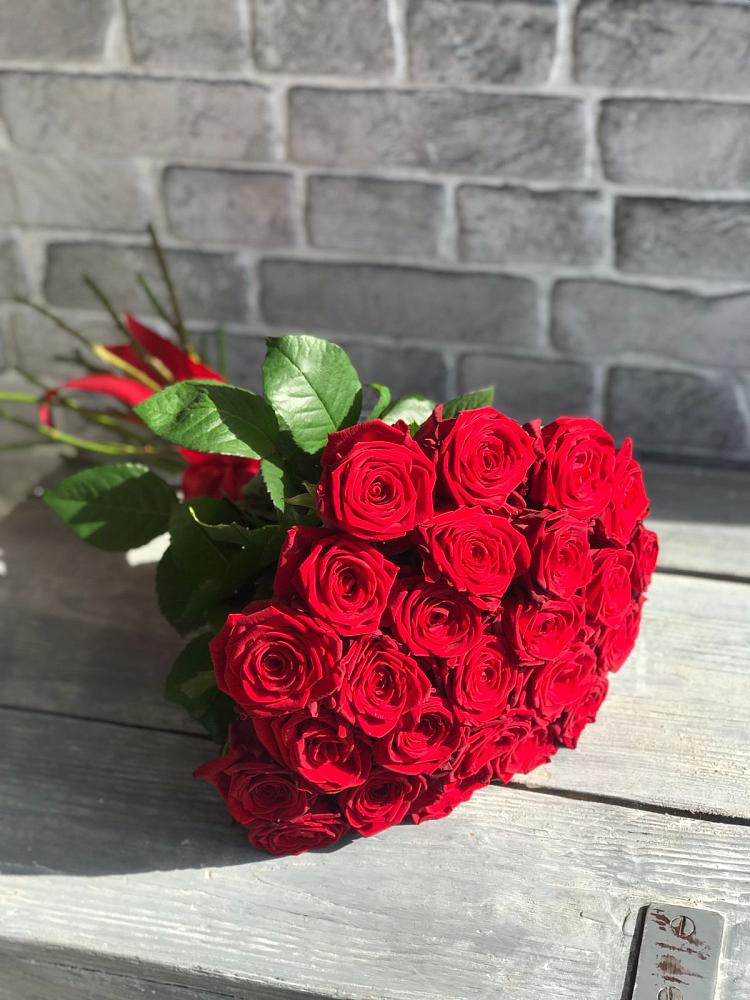 Букет Красные розы Фридом в Гаджиево