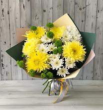 Букет цветов из:  Хризантемы в Гаджиево