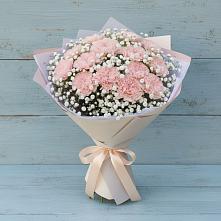 Букет цветов из:  Гвоздики в Гаджиево