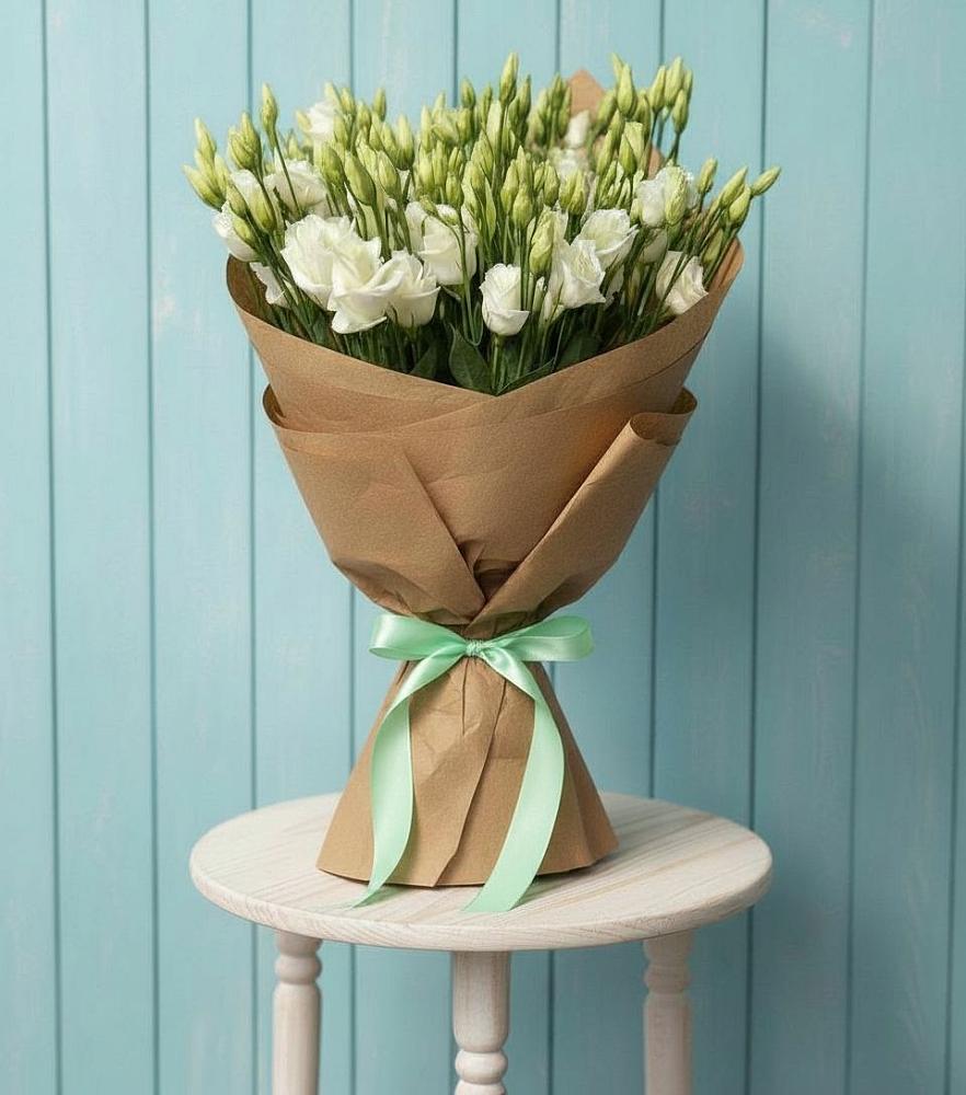 Букет цветов из: Лизиантусы в Гаджиево