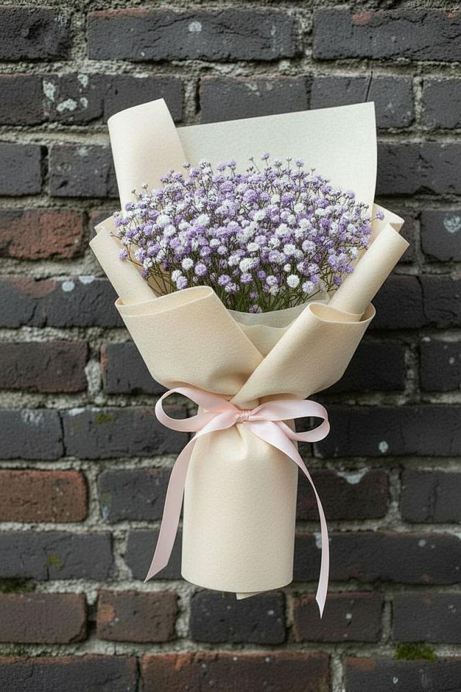 Букет цветов из: Гипсофила в Гаджиево