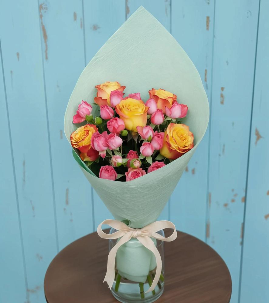 Букет цветов из: Розы в Гаджиево