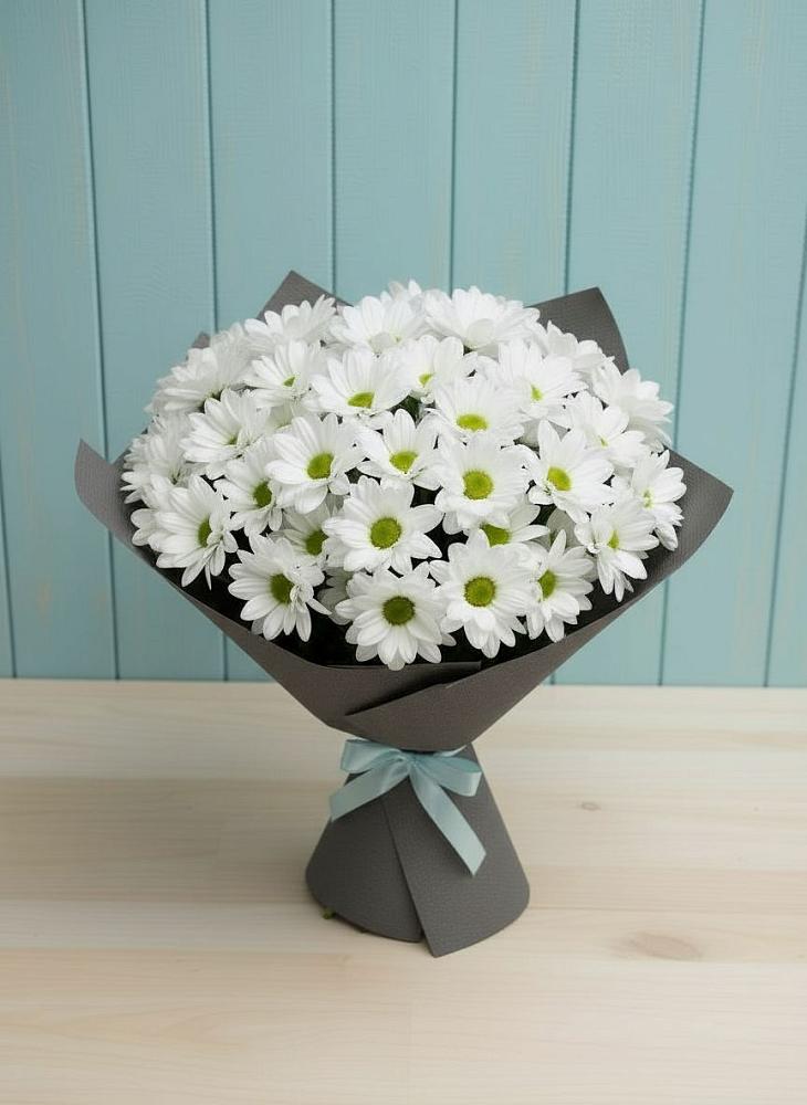 Букет цветов из: Хризантемы в Гаджиево