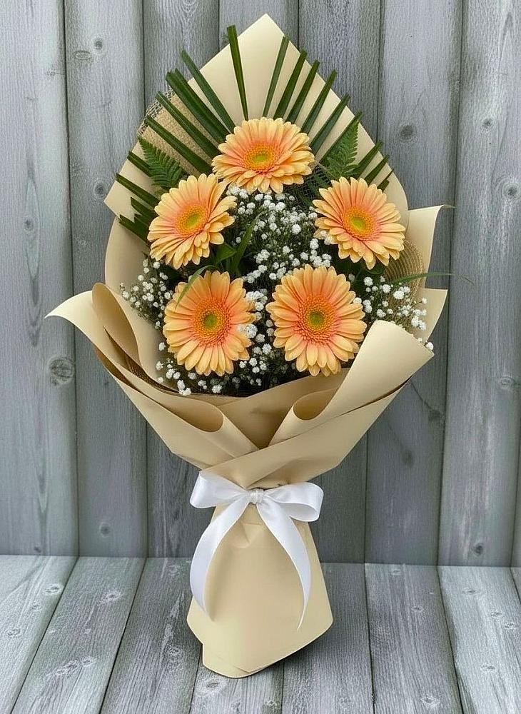 Букет цветов из: Герберы в Гаджиево