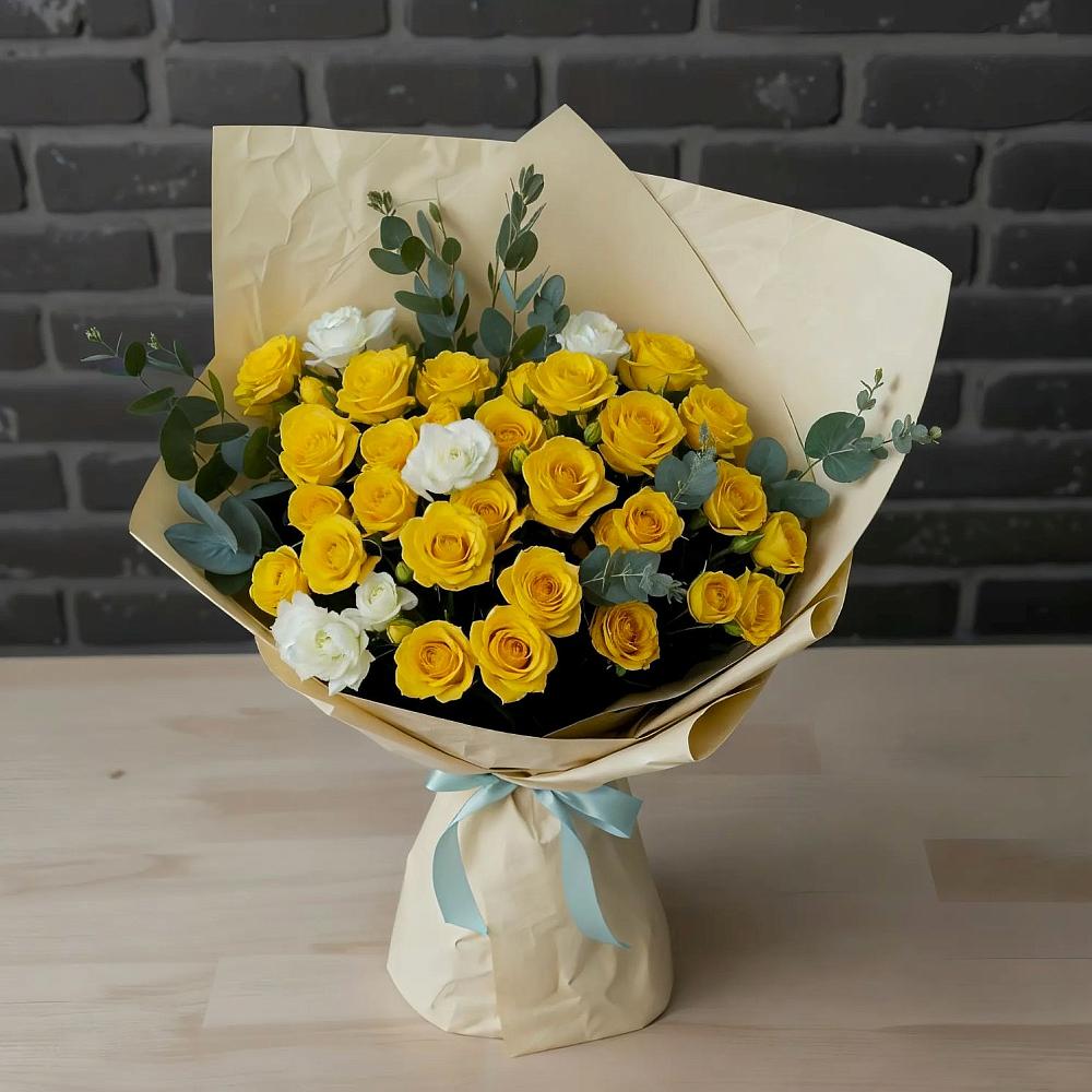 Букет цветов из: Розы в Гаджиево