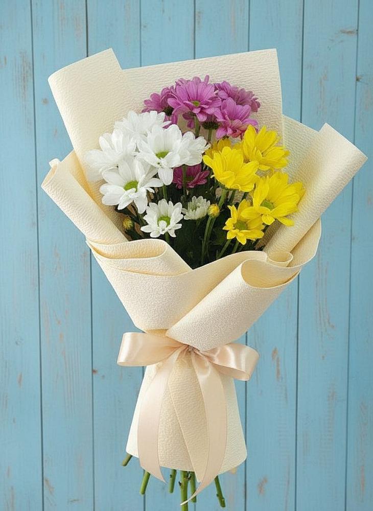 Букет цветов из: Хризантемы в Гаджиево