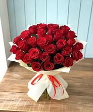 Букет 29 Красных роз в Гаджиево