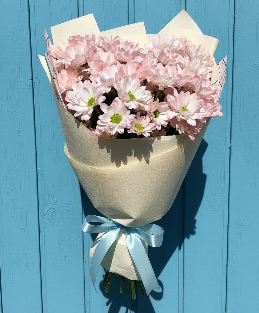 Букет цветов из: Хризантемы в Гаджиево