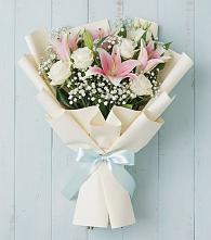 Букет цветов из:  Лилии в Гаджиево