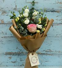 Букет цветов из:  Розы и Лизиантусы #REPLACE_PRED# Гаджиево